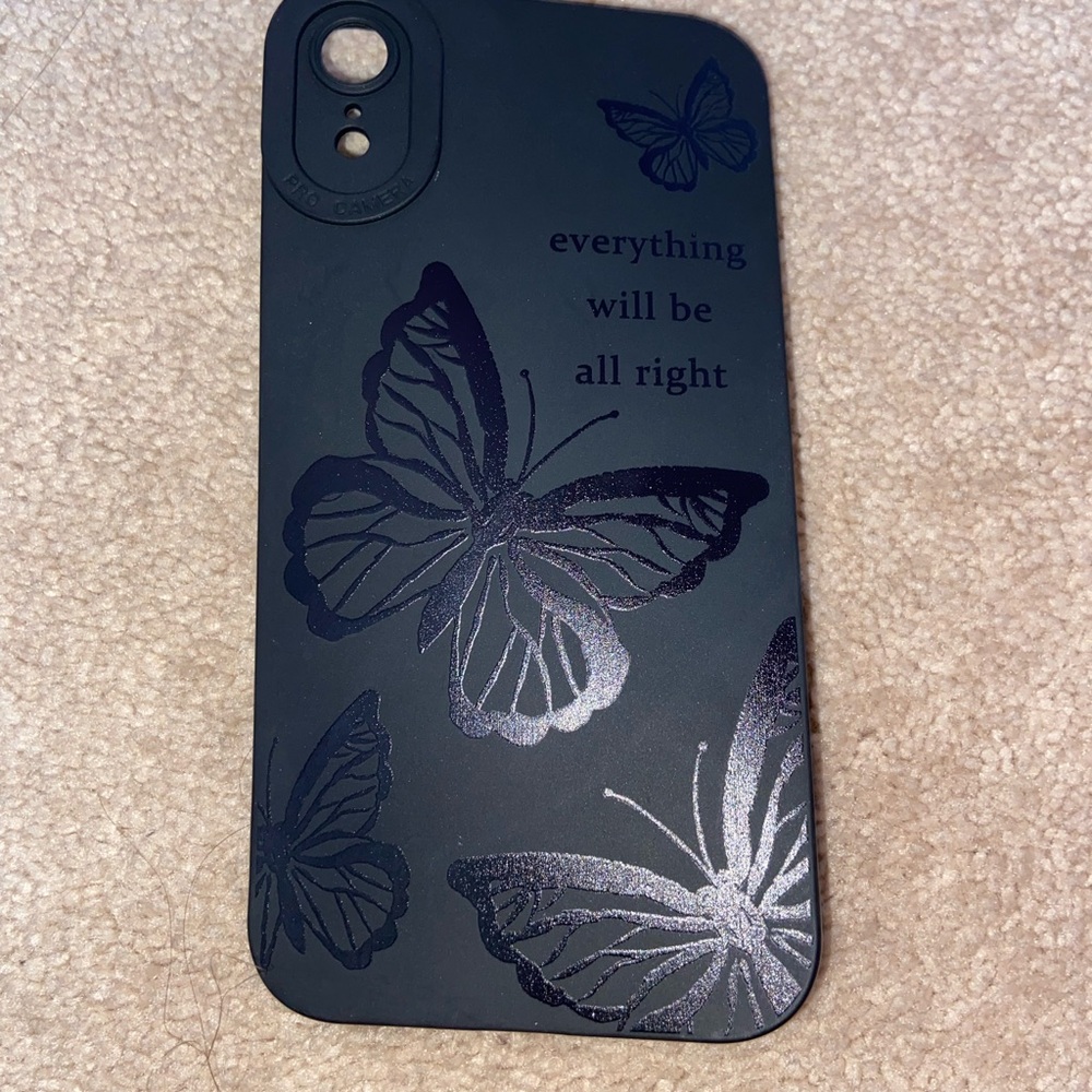 Black phone case